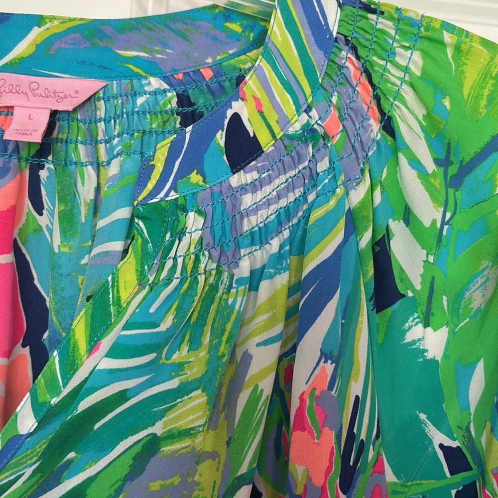 Lilly Pulitzer Silk Elsa - Picture 4 of 7
